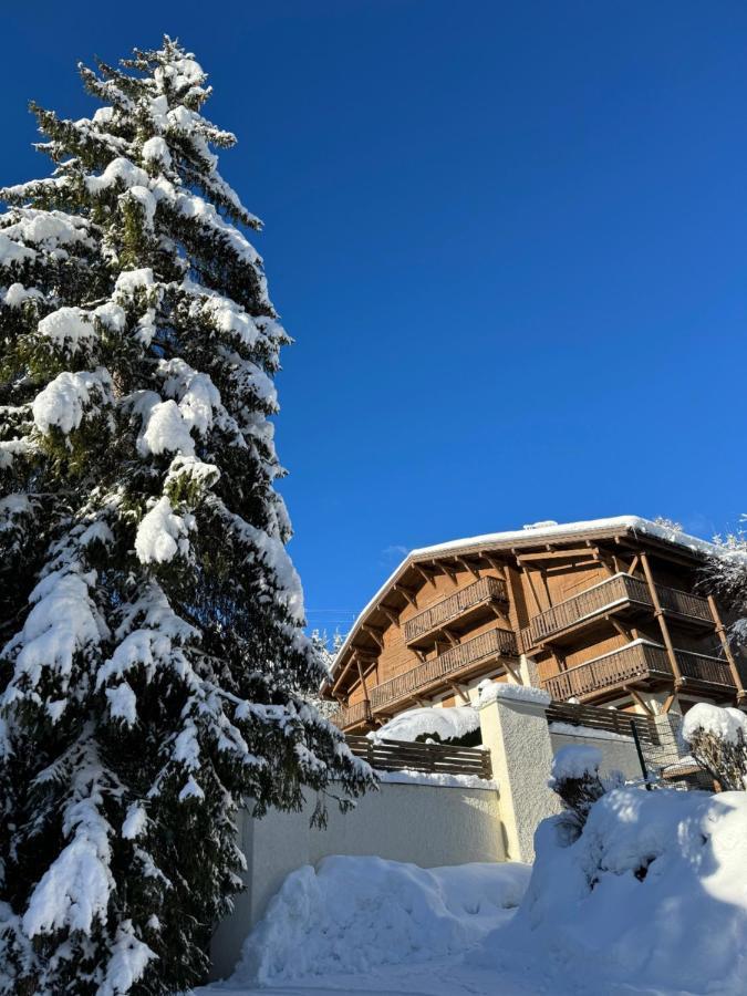 Chalet Le Repaire Proche Piste Megeve Exterior photo