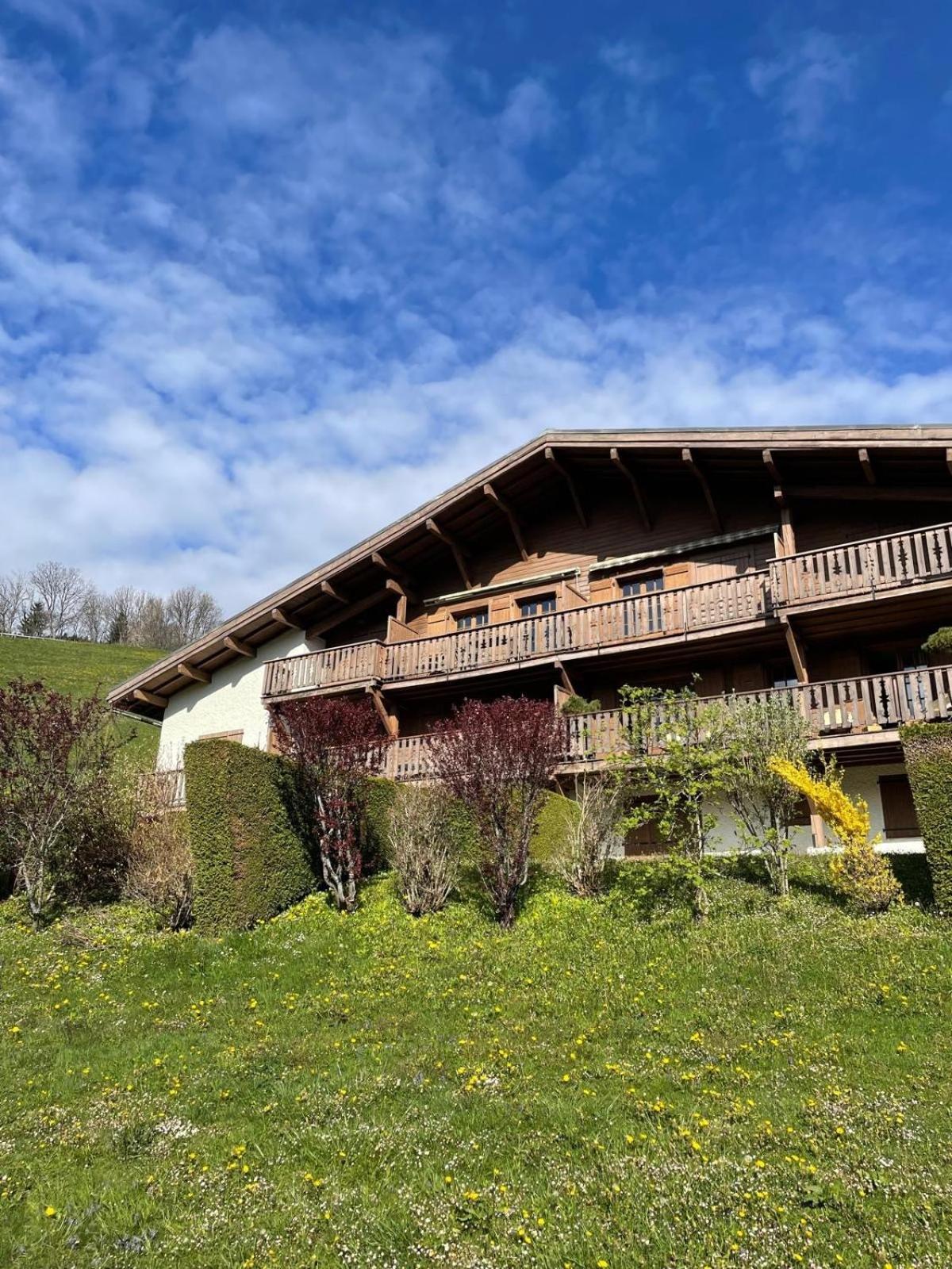 Chalet Le Repaire Proche Piste Megeve Exterior photo
